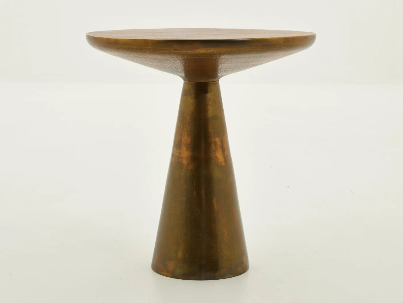 Tables D’Appoint & Consoles|Tables D’Appoint & Consoles<Flamant NOUD, bout de canapé, métal, ronde Or