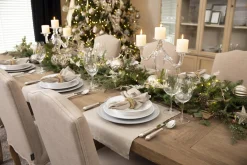 Chandeliers|Chandeliers<Flamant ORAN, bougeoir, verre soufflé bouche, 38cm Transparent