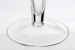 Chandeliers|Chandeliers<Flamant ORAN, bougeoir, verre soufflé bouche, 38cm Transparent