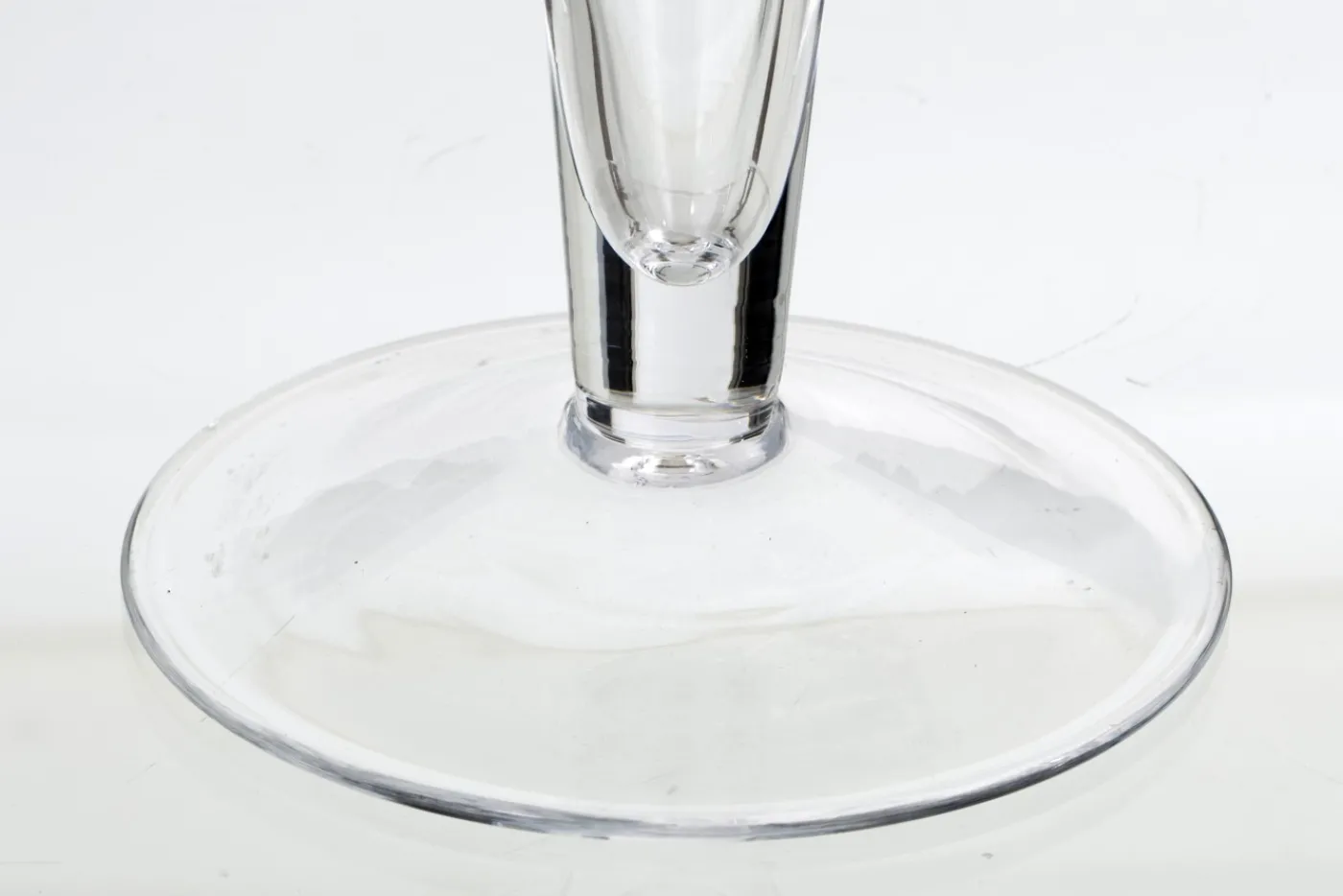 Chandeliers|Chandeliers<Flamant ORAN, bougeoir, verre soufflé bouche, 38cm Transparent