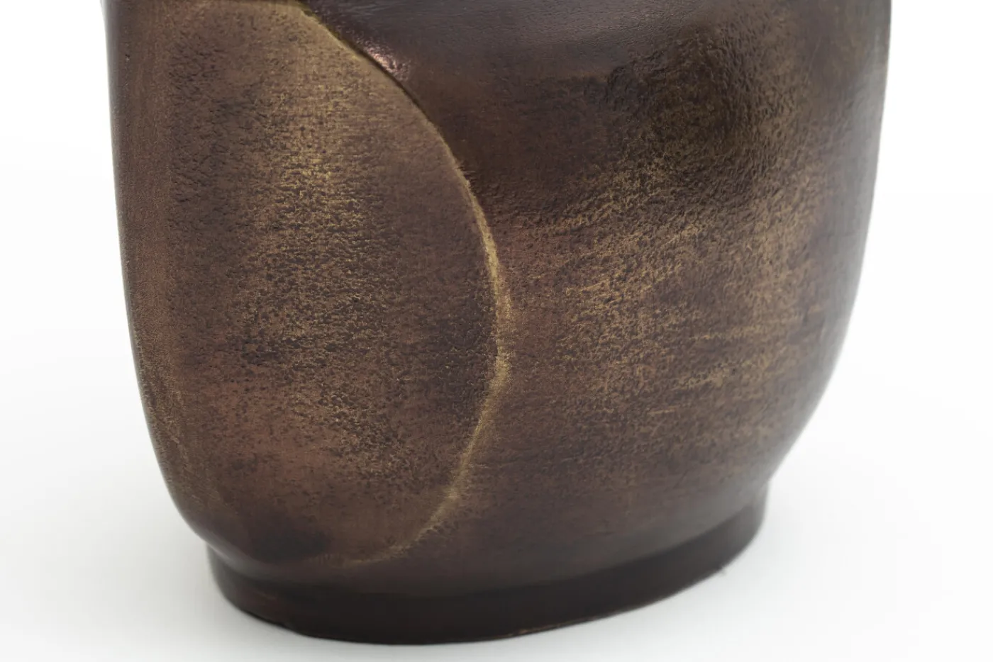 Pots Et Vases|Décoration<Flamant ORIENTAL, vase, métal, modèle 1, L Brun