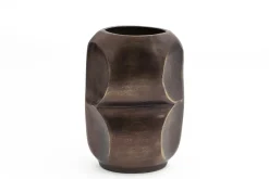 Pots Et Vases|Décoration<Flamant ORIENTAL, vase, métal, modèle 1, S Brun