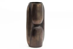 Pots Et Vases|Décoration<Flamant ORIENTAL, vase, métal, modèle 2, L Brun