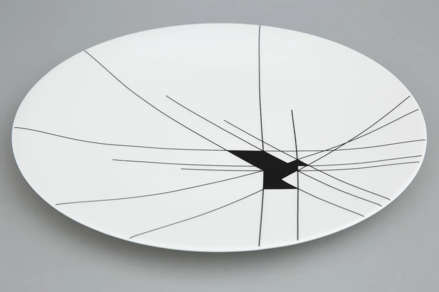 Flamant X Charles Kaisin<Flamant ORIGAMI, assiette, 31cm Mixte