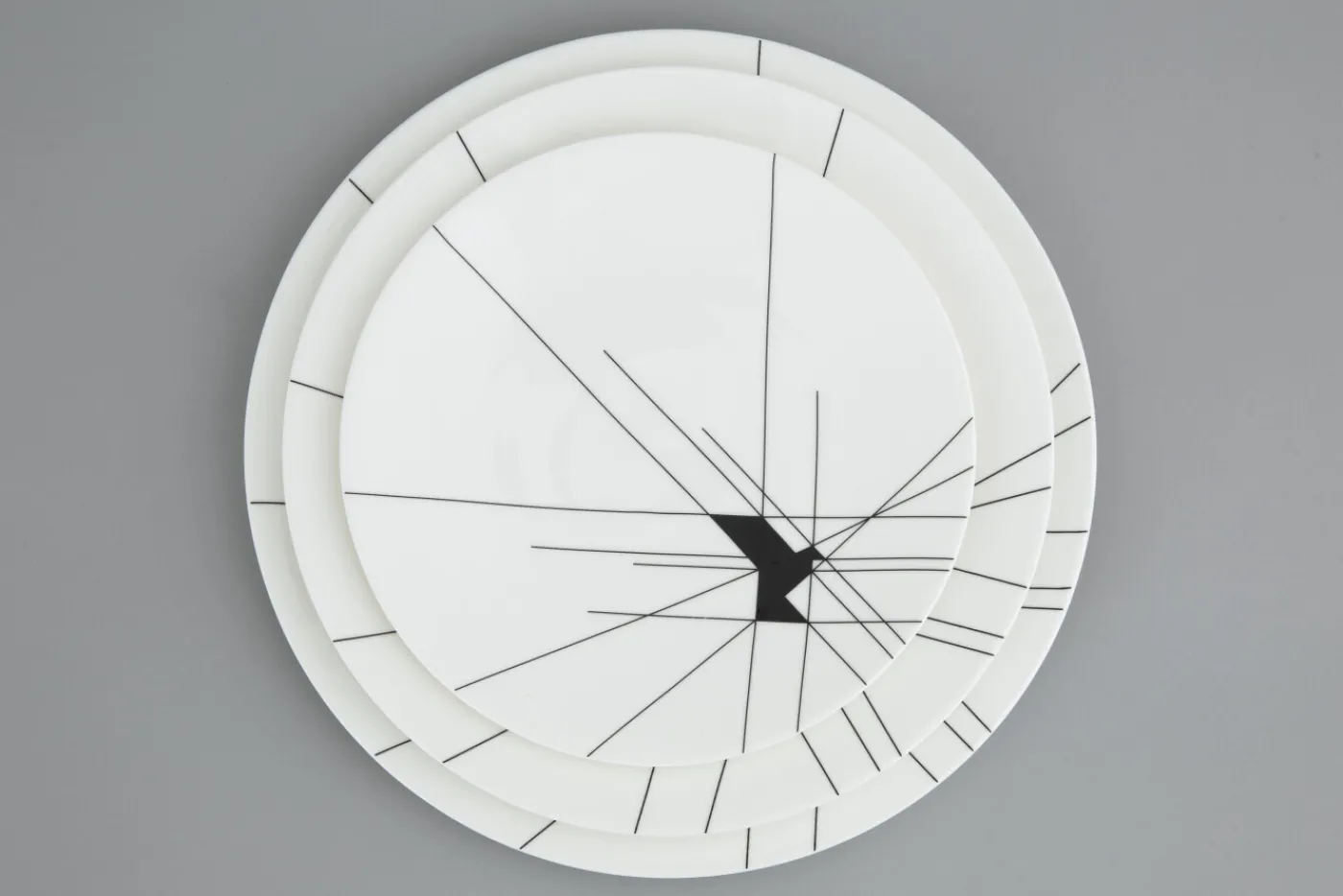 Flamant X Charles Kaisin<Flamant ORIGAMI, assiette, 31cm Mixte