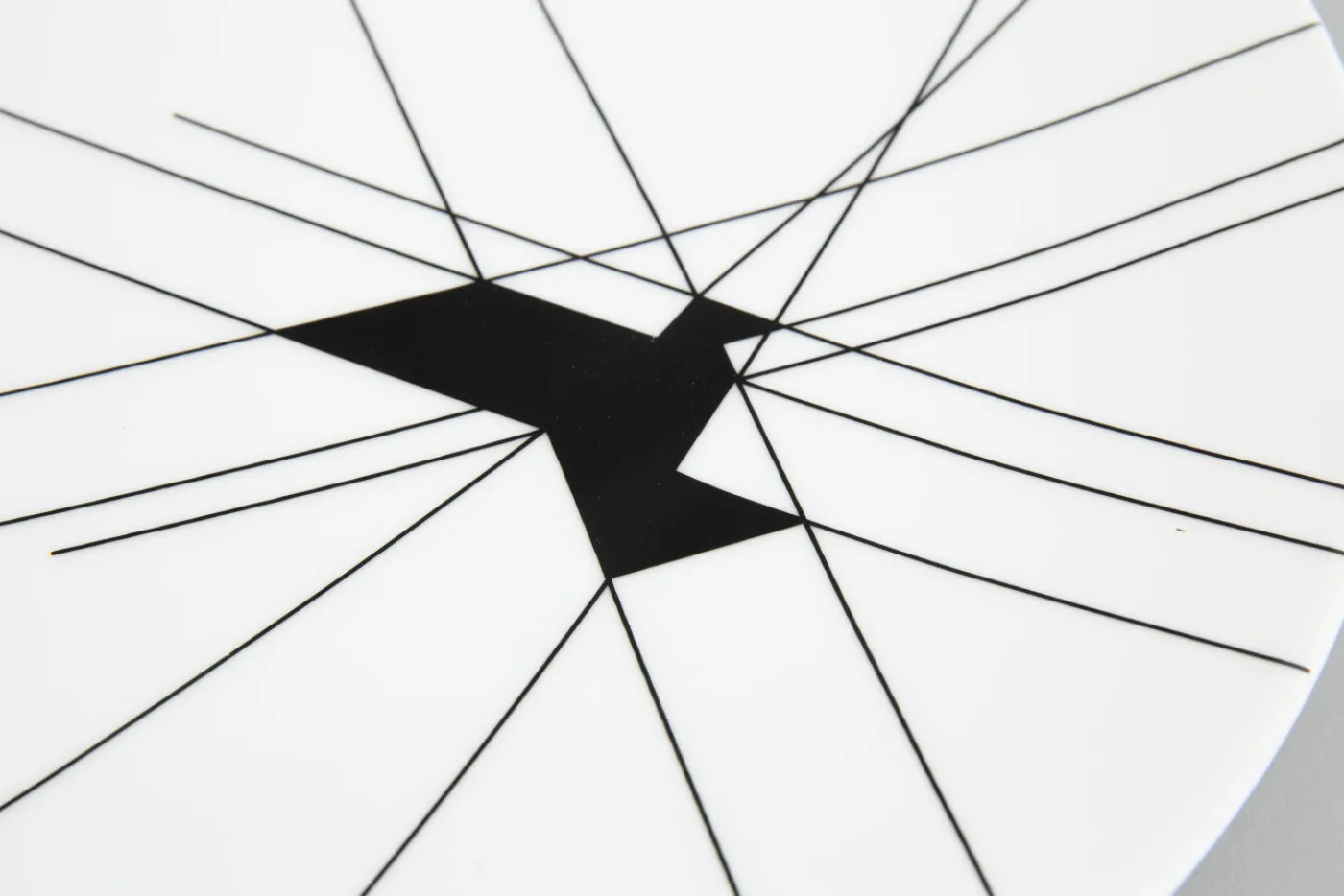 Flamant X Charles Kaisin<Flamant ORIGAMI, assiette, 23cm Mixte