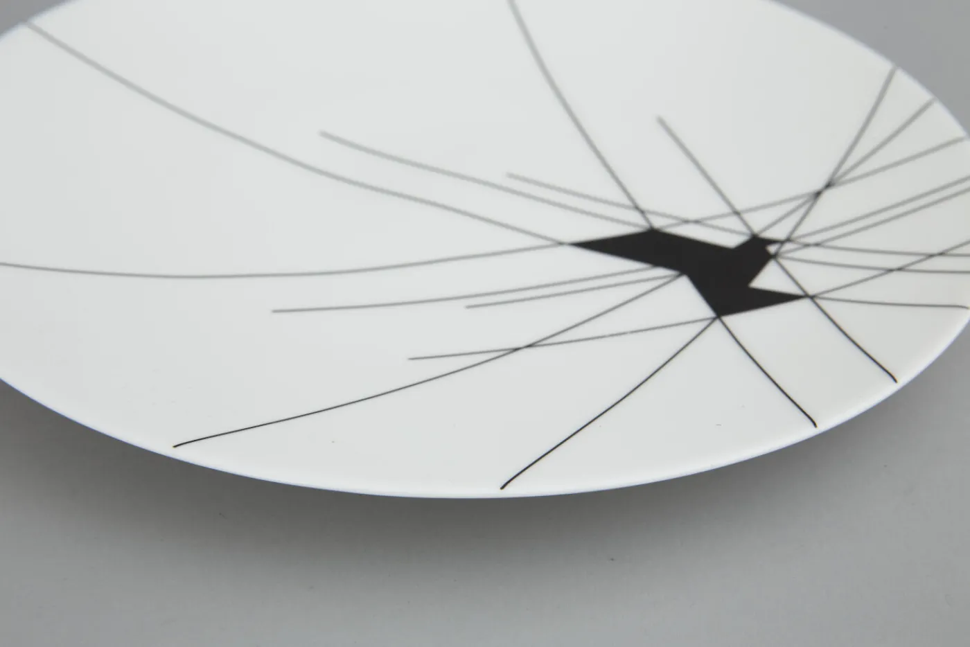 Flamant X Charles Kaisin<Flamant ORIGAMI, assiette, 23cm Mixte
