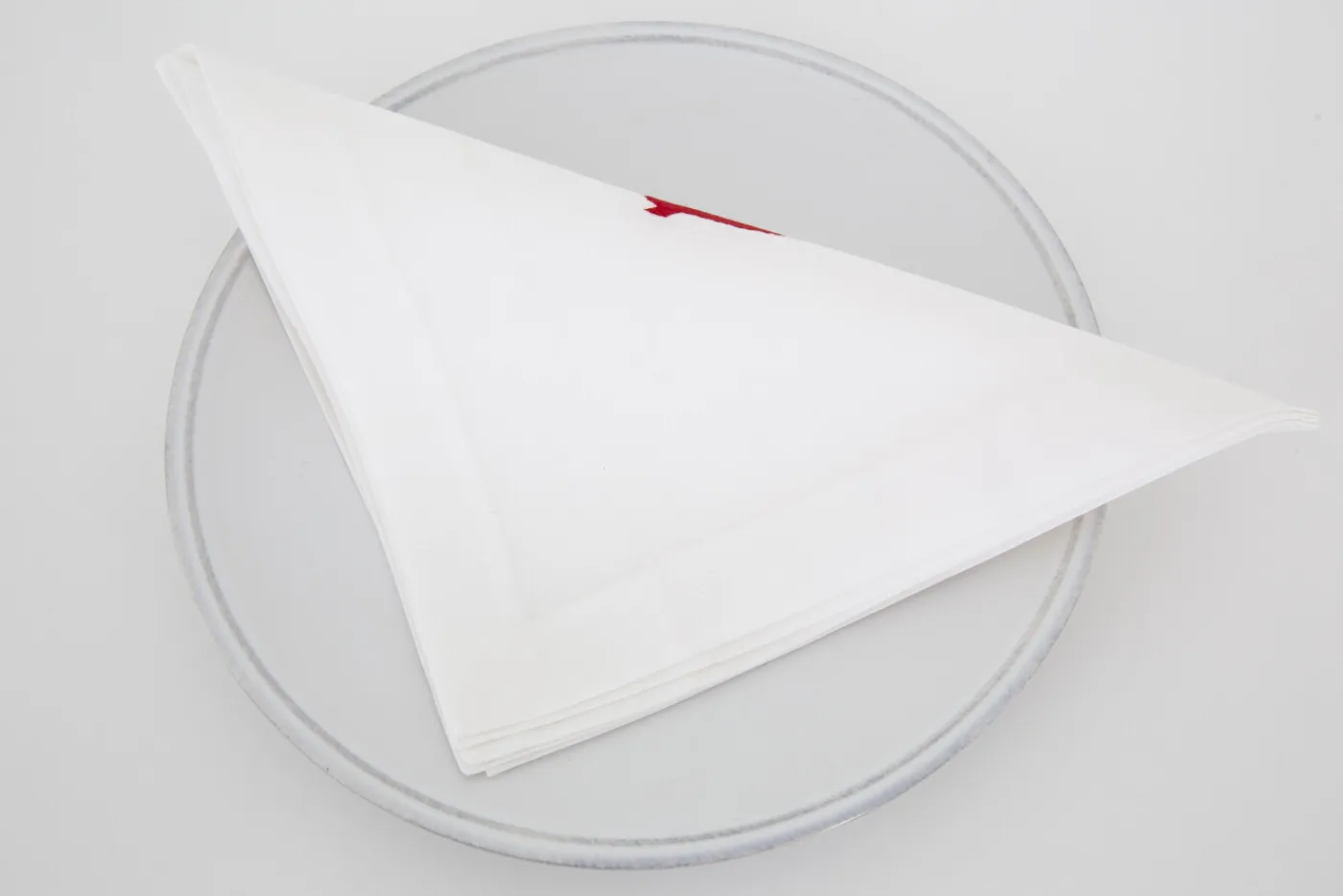 Flamant X Charles Kaisin<Flamant ORIGAMI, serviette, broderie, set de 6 Mixte