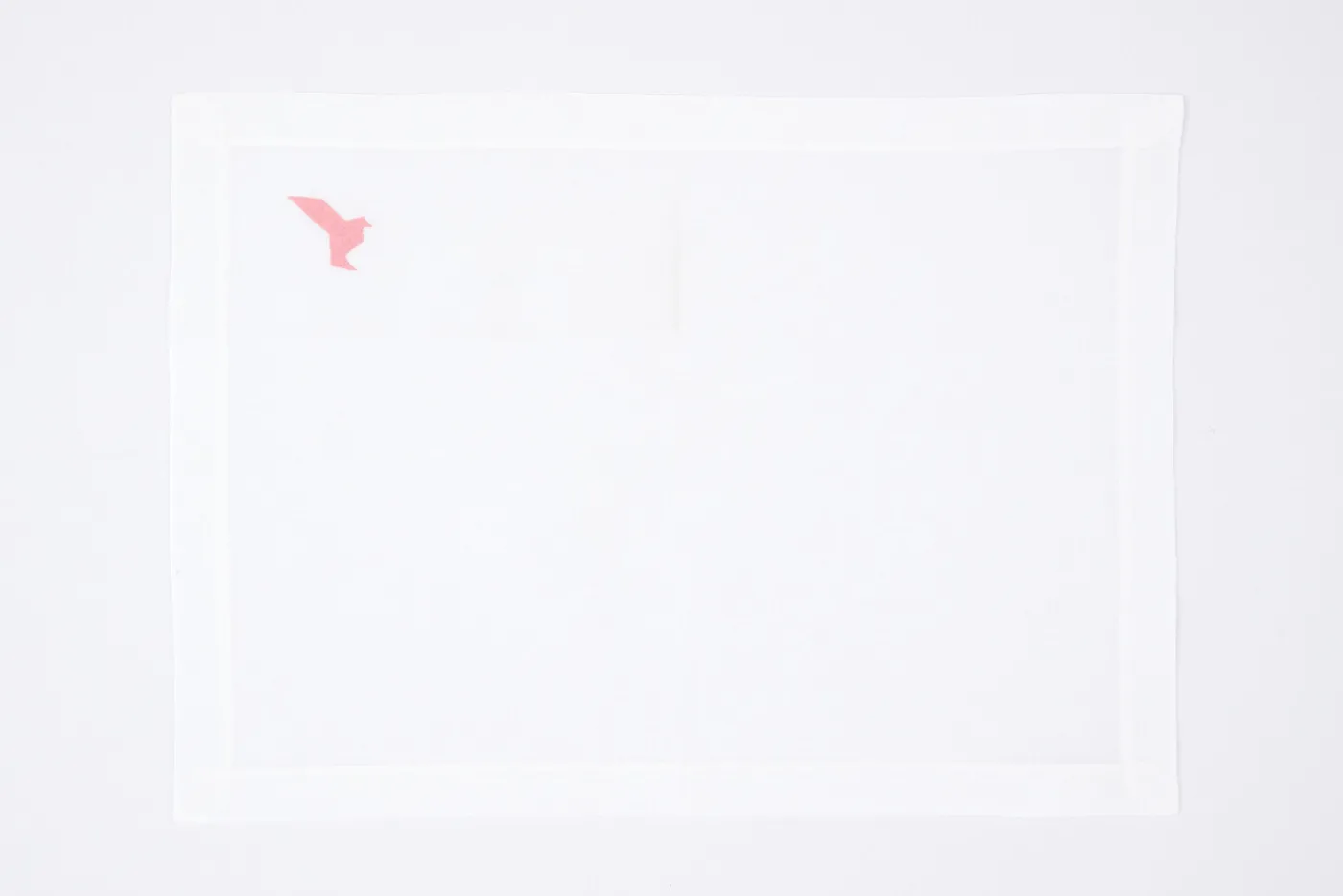 Flamant X Charles Kaisin<Flamant ORIGAMI, set de table, broderie, set de 6 Mixte