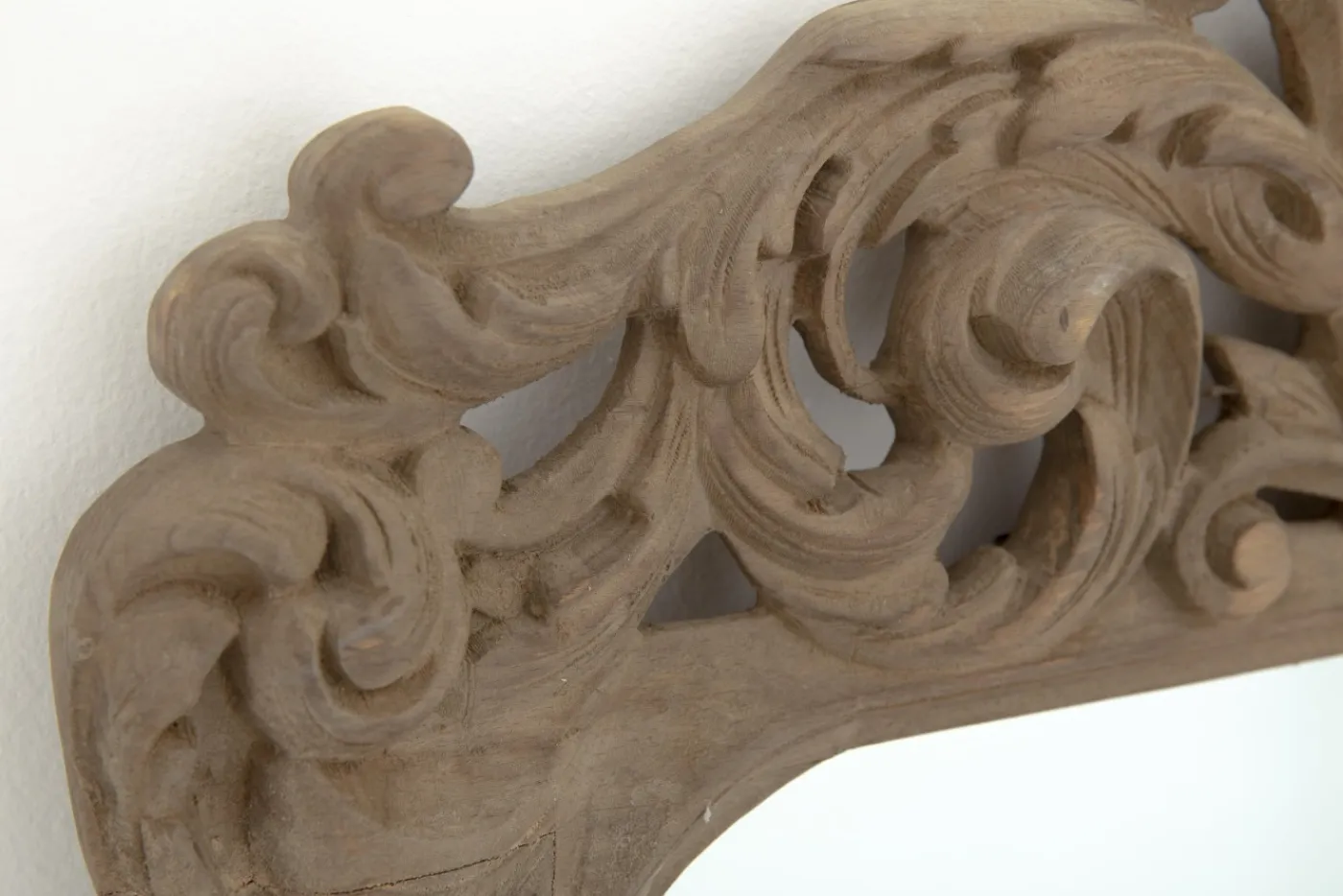 Miroirs|Décoration<Flamant OSMOND, miroir, sculpté, bois, S