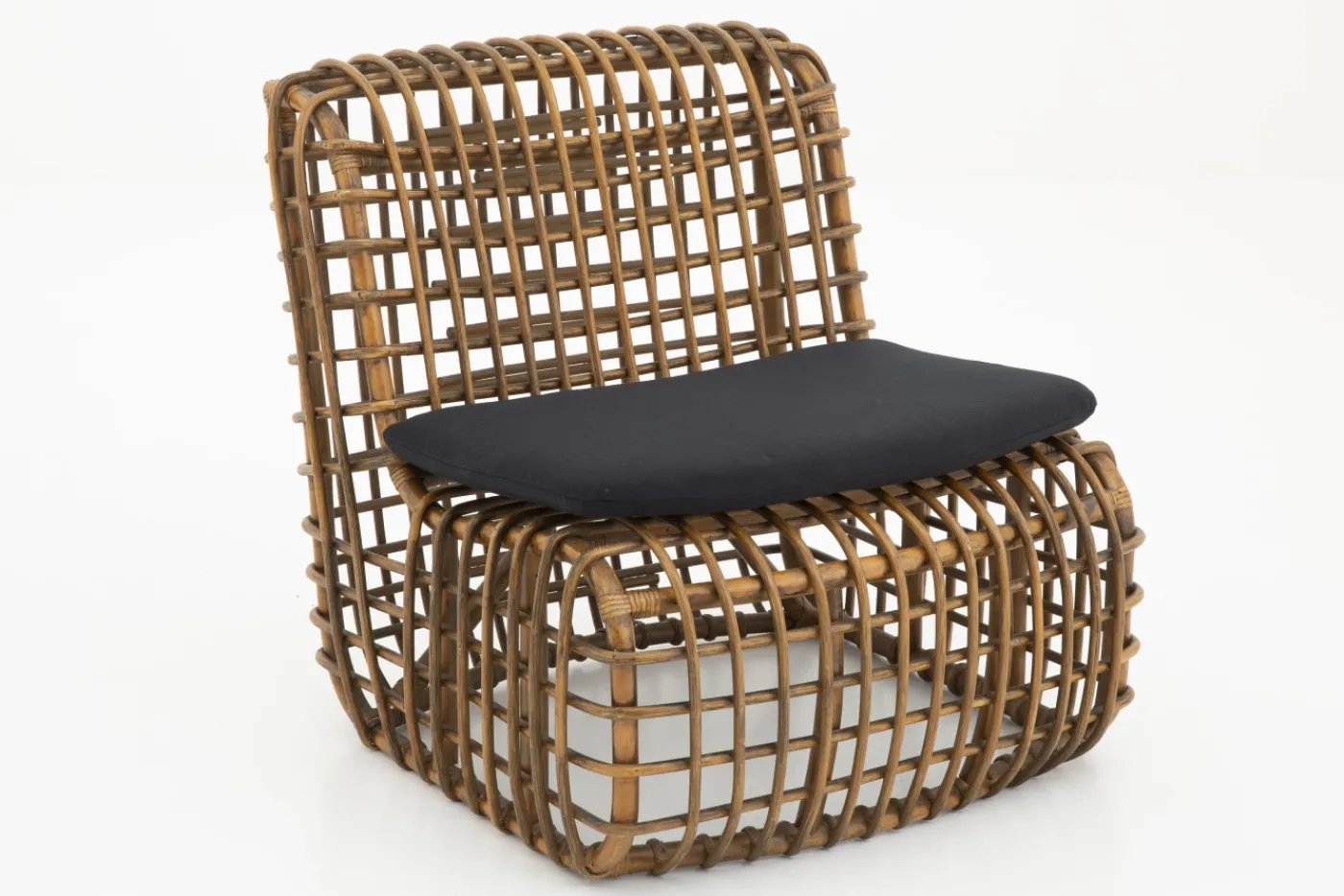 Banquettes|Fauteuils<Flamant PAULINE, fauteuil de jardin, avec coussin Brun