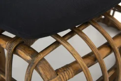 Banquettes|Fauteuils<Flamant PAULINE, fauteuil de jardin, avec coussin Brun
