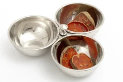 Ustensiles De Service Et De Cuisine|Accessoires<Flamant PERTU, plat apero, nickel Argent