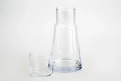Carafes Et Bouteilles|Carafes Et Bouteilles<Flamant PESARO, set de nuit, (carafe+verre) Transparent