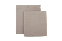 Nappes|Textile<Flamant PHILLS, nappe, flax, 172x300 Blanccassé