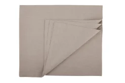 Nappes|Textile<Flamant PHILLS, nappe, flax, 142x250 Blanccassé