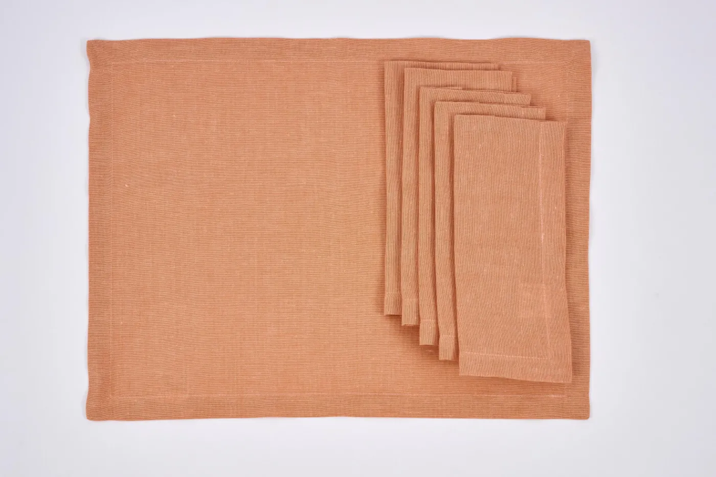Sets De Table Et Porte-Couverts|Textile<Flamant PHILLS, set de table, toasted nut, set de 6 Orange