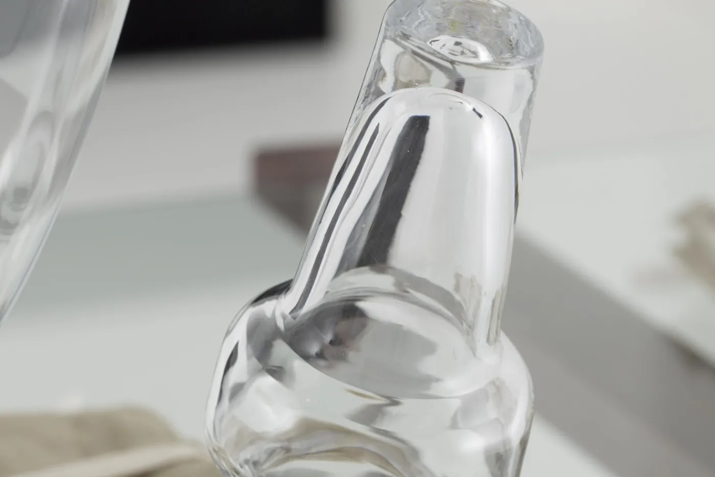 Bonbonnières|Bonbonnières<Flamant PIKE, bonbonnière, verre, L Transparent
