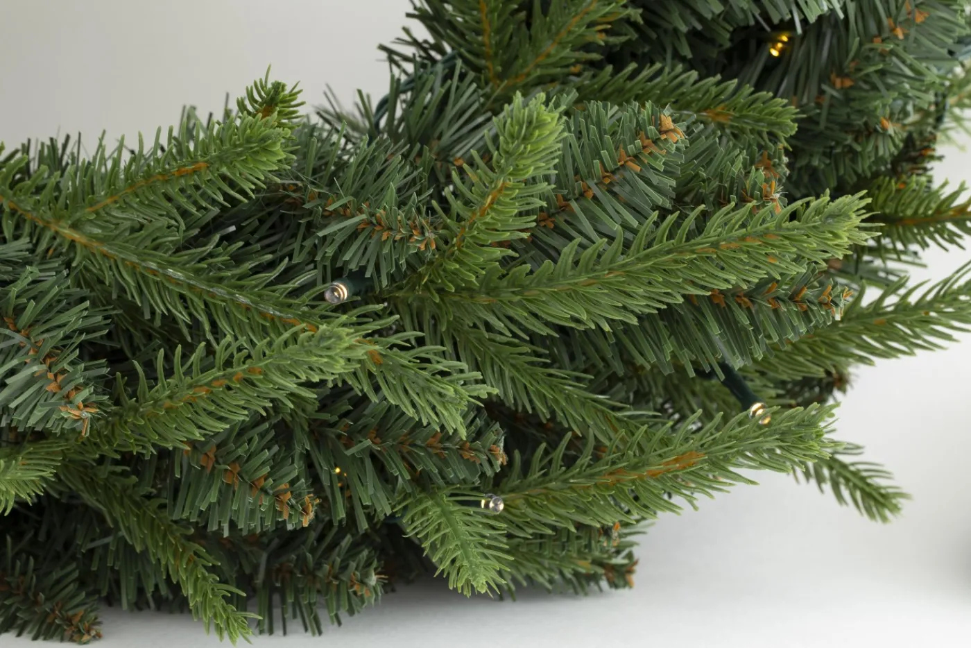 Couronnes De Noël|Couronnes De Noël<Flamant PINUS, Guirlande de Noël, avec 50 leds, 50cm Vert