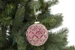 Boules De Noël|Boules De Noël<Flamant POPA, boule de Noël Rose