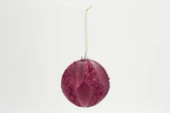 Boules De Noël|Boules De Noël<Flamant POXY, boule de Noël Rose