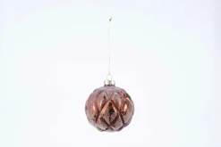 Boules De Noël|Boules De Noël<Flamant PRAVO, boule de Noël Rouge
