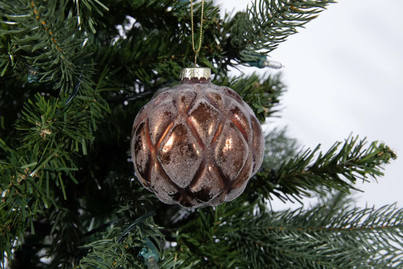 Boules De Noël|Boules De Noël<Flamant PRAVO, boule de Noël Rouge