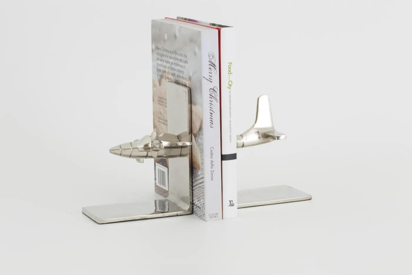 Décoration|Décoration De Bureau<Flamant PROSPER, serre-livres, set de 2 Argent