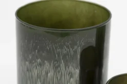Porte Bougie, Chauffe-Plats Et Photophores|Porte Bougie, Chauffe-Plats Et Photophores<Flamant PUNTO, photophore, verre, L Vert