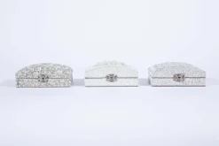 Paniers|Décoration<Flamant QUADRIO, boîte, L, modèle 2 Argent