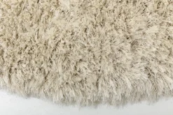 Tapis|Textile<Flamant RAGNAR, tapis, Ø200, écru Blanccassé