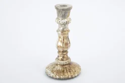 Chandeliers|Chandeliers<Flamant RAMSEY, bougeoir, verre mercuré Or
