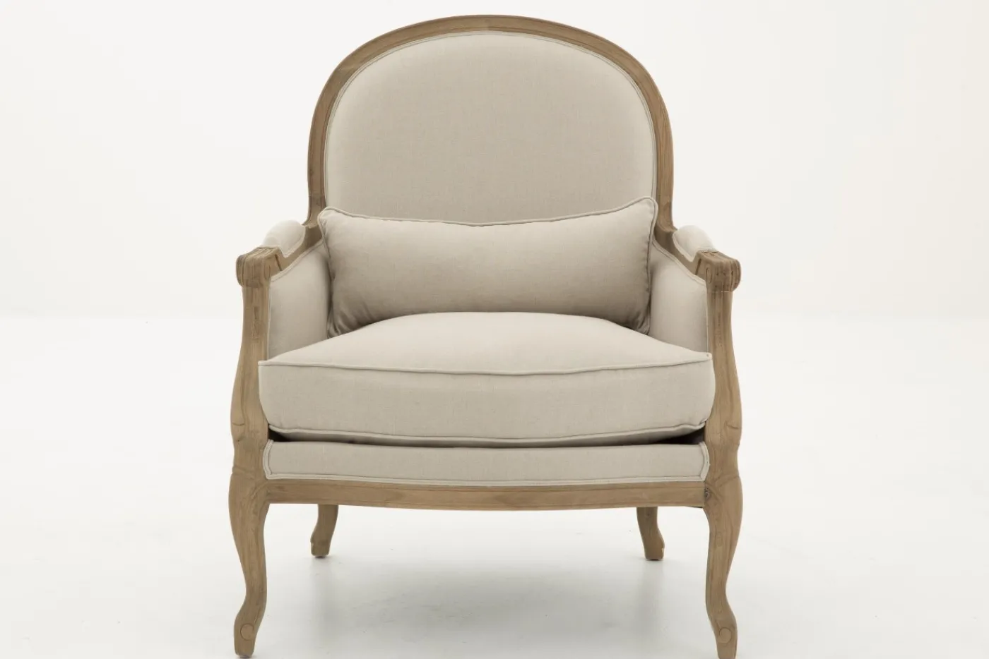 Fauteuils|Sièges<Flamant RANOMI, fauteuil, lin naturel Blanccassé