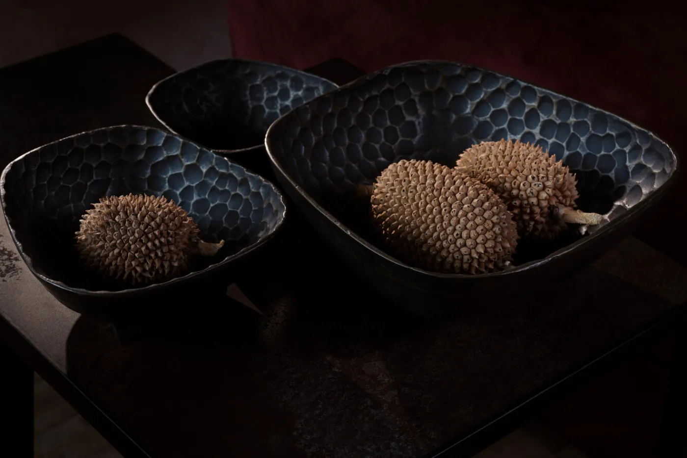 Plats|Plats<Flamant REBA, coupe, métal, M Noir