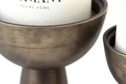 Chandeliers|Chandeliers<Flamant RESI, bougeoir, métal, S Noir