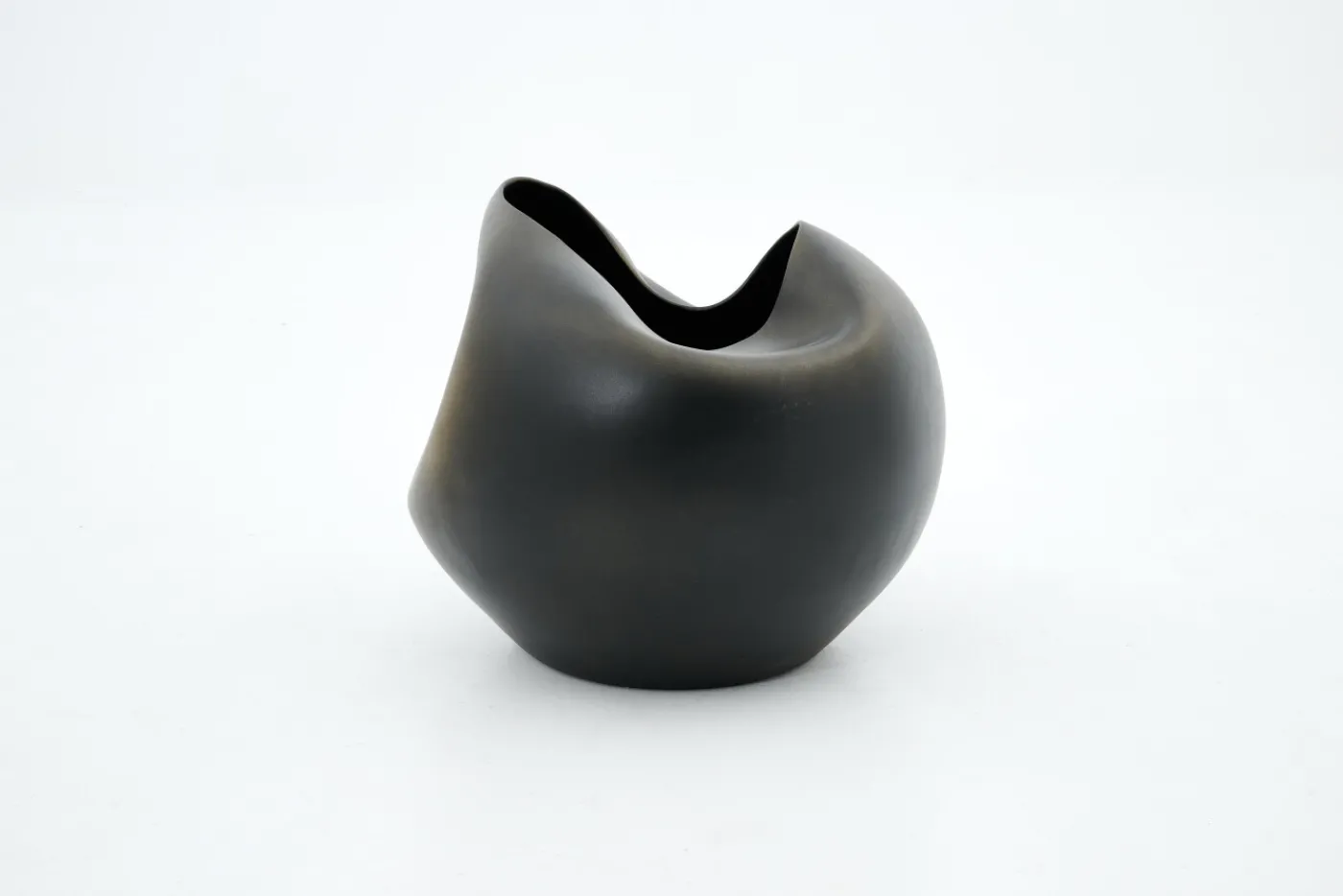 Décoration|Pots Et Vases<Flamant REYNOLDS, vase, céramique, bronze, modèle 1 Brun