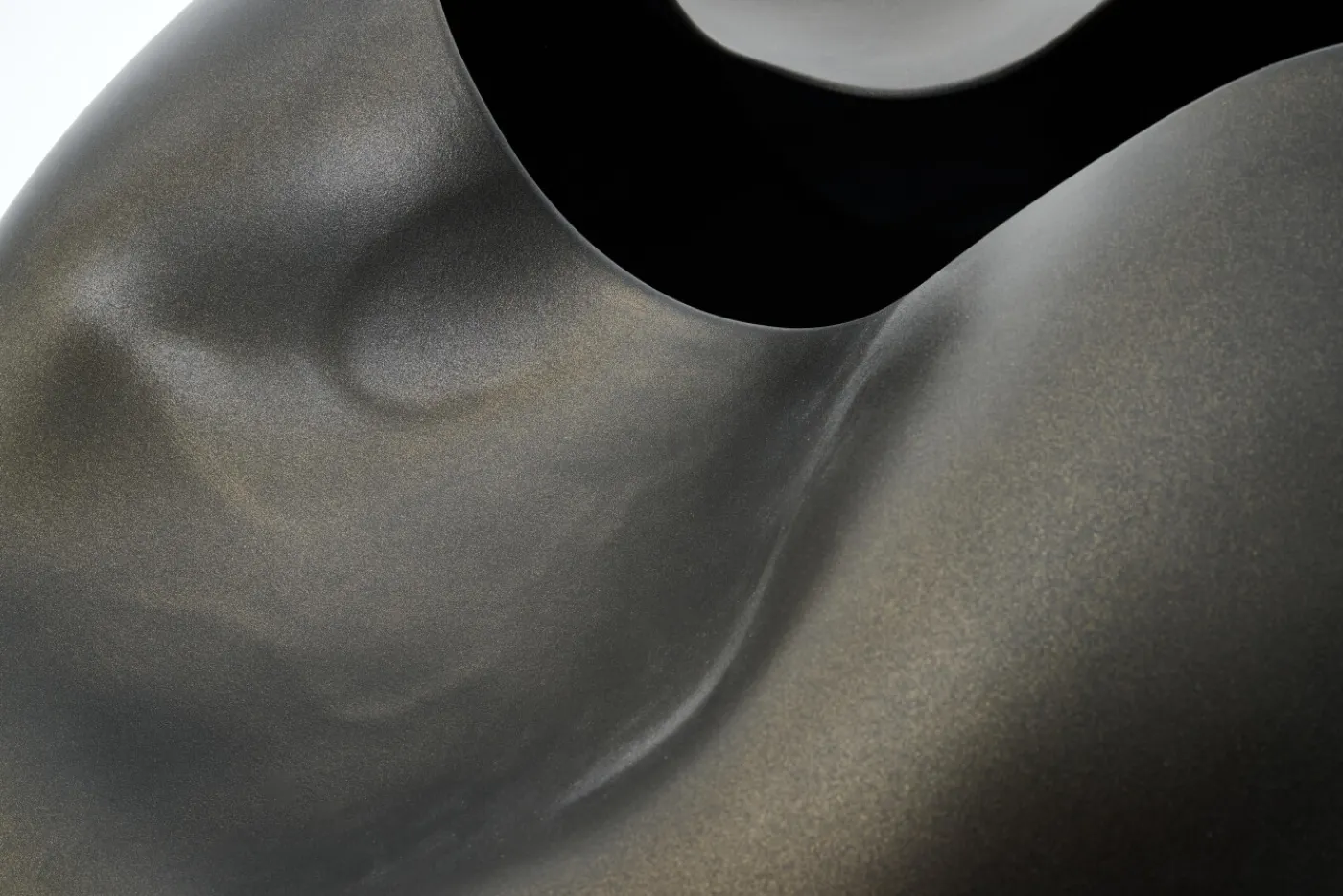 Décoration|Pots Et Vases<Flamant REYNOLDS, vase, céramique, bronze, modèle 1 Brun