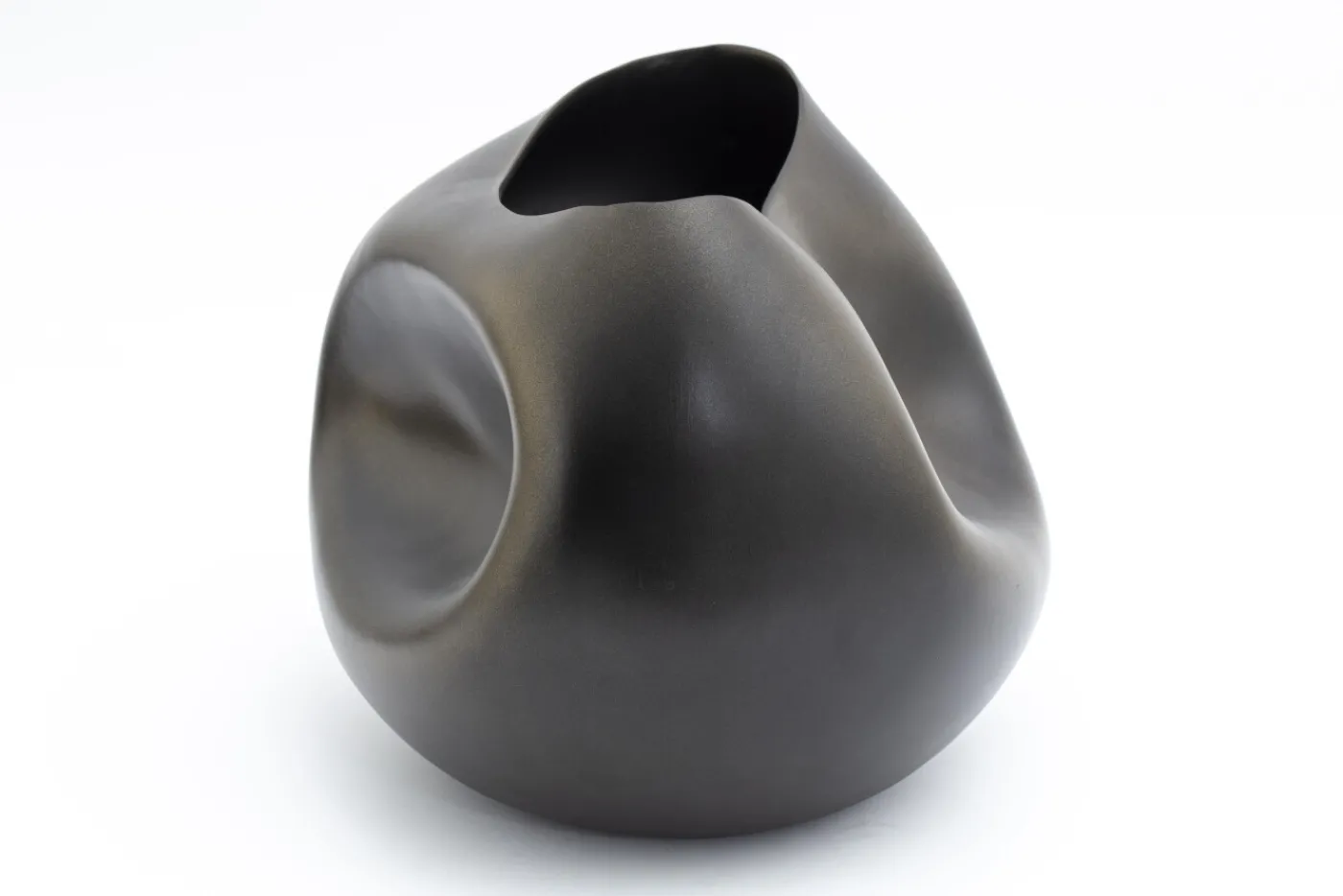 Décoration|Pots Et Vases<Flamant REYNOLDS, vase, céramique, bronze, modèle 3 Brun