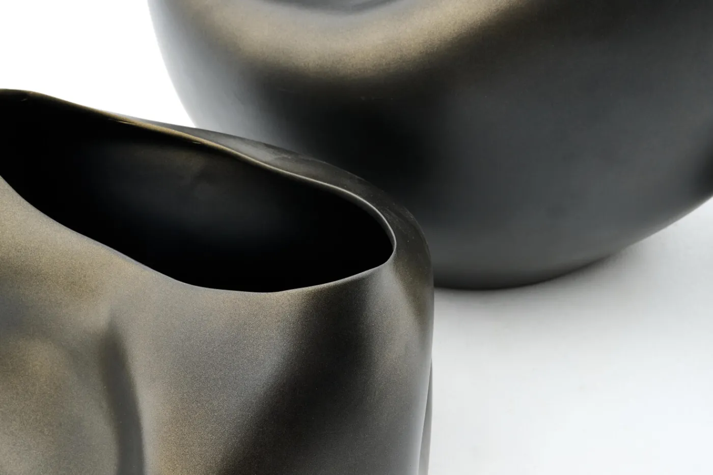 Décoration|Pots Et Vases<Flamant REYNOLDS, vase, céramique, bronze, modèle 4 Brun