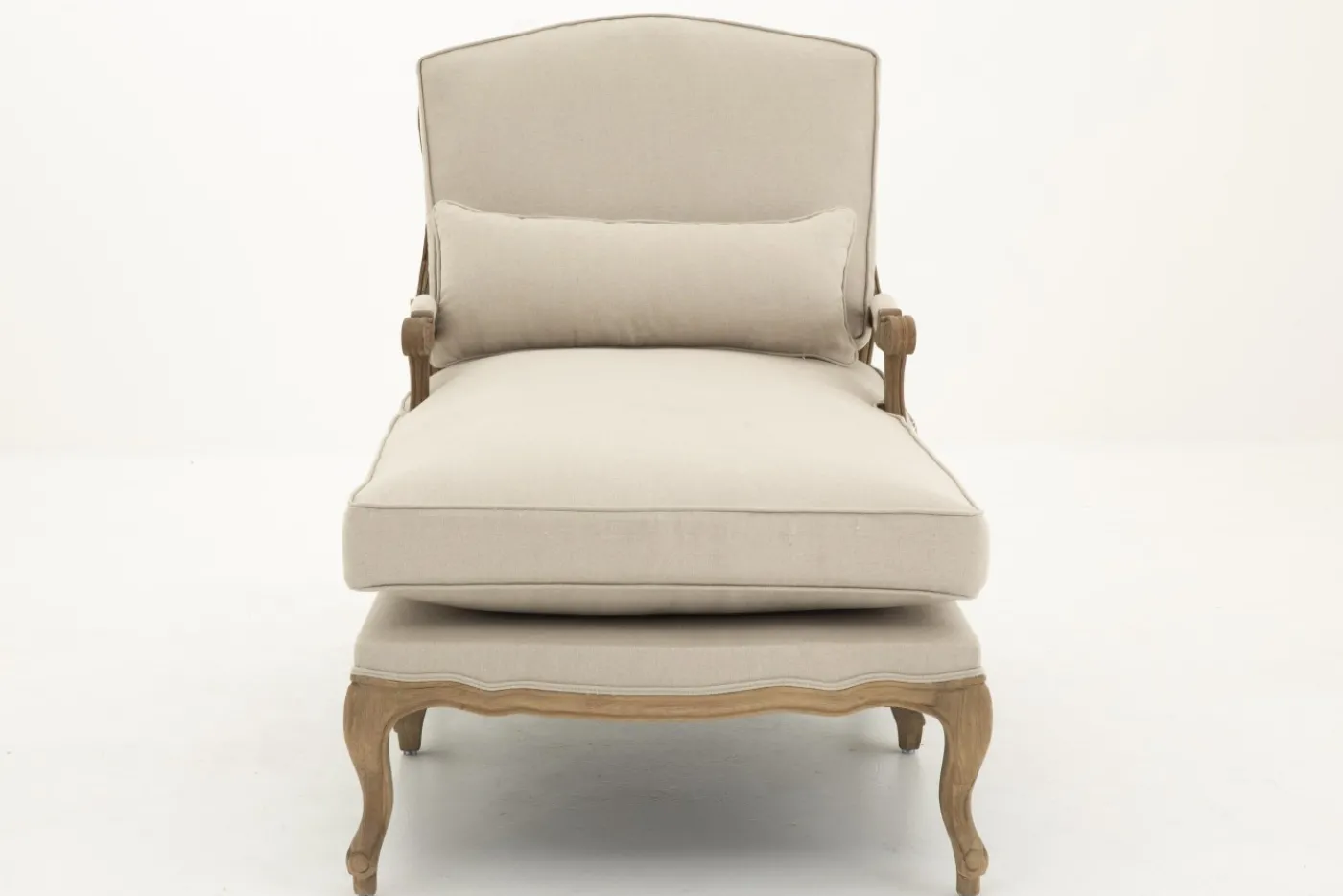 Fauteuils|Sièges<Flamant RICHELLE, chaise longue, lin naturel Blanccassé