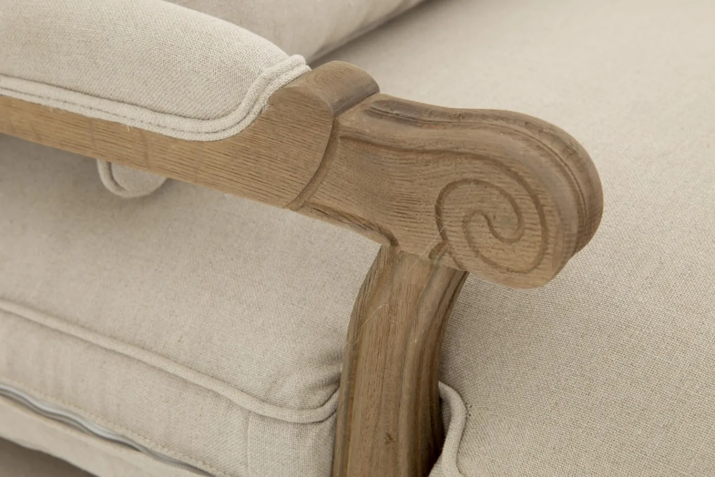 Fauteuils|Sièges<Flamant RICHELLE, chaise longue, lin naturel Blanccassé