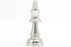 Statuettes Et Objets|Décoration<Flamant ROBBINS, pièce d'échecs, roi, nickel Argent