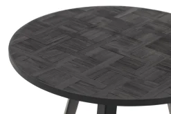 Tables|Tables De Salle À Manger<Flamant ROBYN, table de bistrot, teck recyclé, ronde, 75 cm Mixte