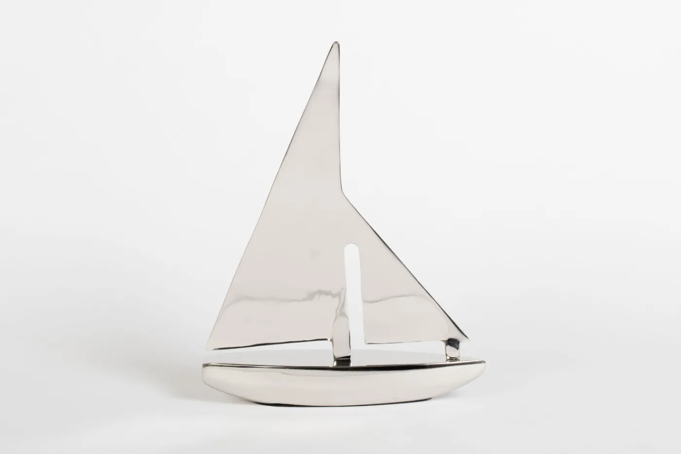 Statuettes Et Objets|Décoration<Flamant ROHAN, voilier, nickel, L Argent