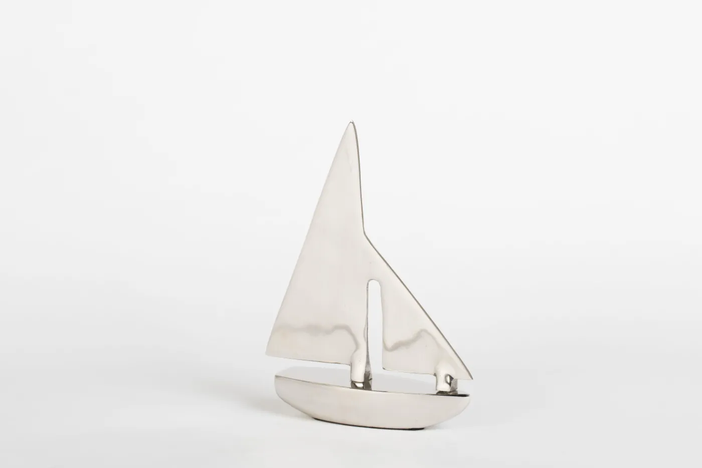 Statuettes Et Objets|Décoration<Flamant ROHAN, voilier, nickel, S Argent