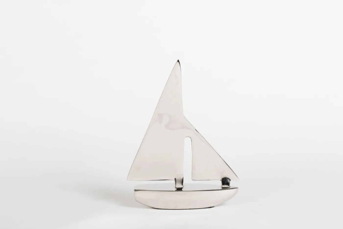 Statuettes Et Objets|Décoration<Flamant ROHAN, voilier, nickel, S Argent