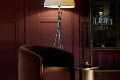 Tables D’Appoint & Consoles|Tables D’Appoint & Consoles<Flamant RONDINO, bout de canapé, métal, h 37 cm Or