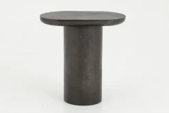 Tables D’Appoint & Consoles|Tables D’Appoint & Consoles<Flamant RONDINO, bout de canapé, métal, h 46 cm Gris