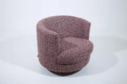Fauteuils|Sièges<Flamant ROSALIN, fauteuil, rotatif Rouge