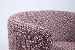 Fauteuils|Sièges<Flamant ROSALIN, fauteuil, rotatif Rouge